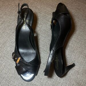 Cole Haan Black Women's Slingback Heels